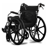 フェニックス商事 ナイスウェイVIII シートカラー(オレンジ＋ブルー) 自走式車椅子 洗濯できるシート NW8-OB 1台（直送品）