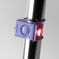 BOOKMAN Block Light Rear 自転車用ライトリア Lavender 515 1個（直送品）
