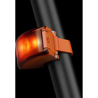 BOOKMAN Curve Rear Light 自転車用カーブリアライト Orange 442 1個（直送品）