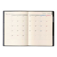 日本能率協会マネジメントセンター 【2025年4月版】NOLTY エクリ A5-3 バーチカル ブラック 9675 1冊（直送品）