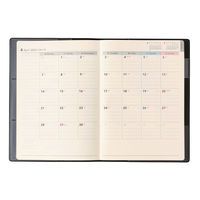 日本能率協会マネジメントセンター 【2025年4月版】NOLTY エクリ A5-1 片側1週間+ノート ブラック 9671 1冊（直送品）