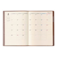 日本能率協会マネジメントセンター 【2025年4月版】NOLTY エクリ A5 週間方眼メモ グレージュ 9670 1冊（直送品）