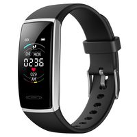 グリーンハウス コンパクト スマートウォッチ シルバー GH-SMWB-SV 1台