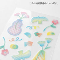 デザインフィル 転写シール ツヤ 花瓶柄 82702006 1セット(1パック×5)（直送品）