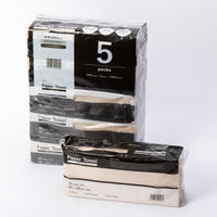 花束ペーパータオルナチュラル200枚5P 中判 シングル 再生紙 1個（200枚入×5）丸富製紙