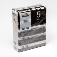 花束ペーパータオルナチュラル200枚5P 中判 シングル 再生紙 1セット（1個（200枚入×5）×10）丸富製紙