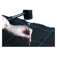 ミナト電機工業 【メール便】黒丸付き 押さえ杭 黒丸釘 30cm 《10本セット》 KK-30-10P 1個（直送品）