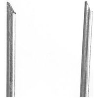 ミナト電機工業 Uピン杭+茶丸付き 30cm 100本セット mt-0024405 1個（直送品）