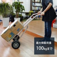 ミナト電機工業 アルミ製ハンドトラック MTH-100 1個（直送品）