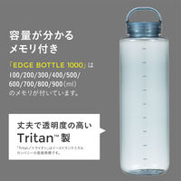 シービージャパン mlte EDGE Bottle 1000 ピンク 目盛り ハンドル付き 軽量 4573306872894 1本