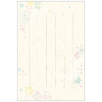 日本ホールマーク 葉書箋 淡色紋 831790 1冊