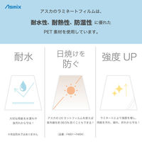 アスカ ラミネートフィルム 100μ BH-121 1袋(20枚入)