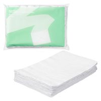 【アウトレット】リサイクルコットンを使用したぞうきん 1セット（1パック（10枚入）×10） プラテック　アスクル限定 　200mm×300mm オリジナル