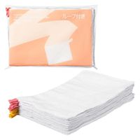 【アウトレット】リサイクルコットンを使用したぞうきん ループ付き 1セット（1パック（10枚入）×3） プラテック アスクル限定 オリジナル