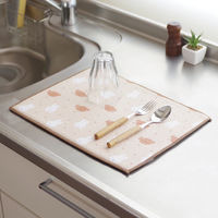 オカトー miffy 吸水水切りマット ミッフィーとボリス 30×40cm 1個