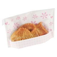 武蔵野産業 食品袋 エコ・タッチ花 4580311241065 1セット(1袋(100枚入)×30)（直送品）