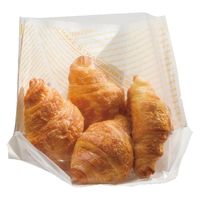 武蔵野産業 食品袋 エコ・フィールド英字黄 小 4580311241300 1セット(1袋(100枚入)×30)（直送品）