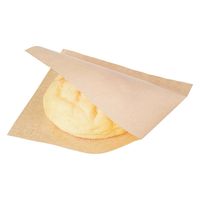 武蔵野産業 食品袋 バーガー袋α未晒 220角 4580311241485 1セット(1袋(100枚入)×40)（直送品）