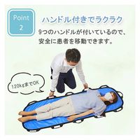 松吉医科器械 マツヨシ スライディングシート MY-MS001GG 移乗 搬送 体位変換 MY-MS001GG(ネイビー) 1個（直送品）