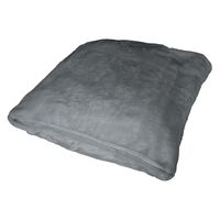 グローバル・ジャパン スマホが触れる袖付き着る毛布 2WAY チャコールグレー Lサイズ 1枚入 4571621441344 1枚（直送品）