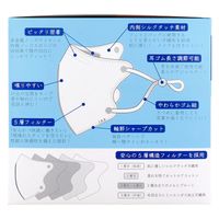 【業務用】5層立体SOUCORE MASK医療用 おこめホワイト個別包装20枚入 4573508630421 1箱(20枚入)（直送品）