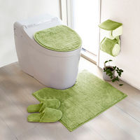 オカ　コクーン　トイレマット　グリーン　39863　1枚（直送品）