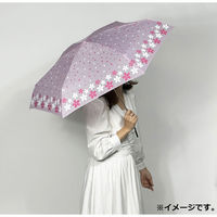スギタ ポケブレラ 極小5段マイクロ 雨晴兼用傘 桜柄 ピンク 4571145770173 1本（直送品）