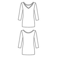 MONTBLANC（モンブラン） インナーTシャツ レディス（7.2分袖）黒 S MZ501-93 1枚（直送品）