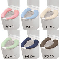 オカ　らくらく便座クッション　アンジェ　ピンク　29901　1枚（直送品）