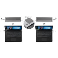 エアリア TypeC接続ドッキングステーションREVERSIBLE TWELEVE　Ver.DP SDーCMULTIDX02 1個