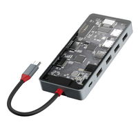 エアリア 透明パネル多機能USBハブ SEEーTHROUGH5 SDーCMULTI05 1個