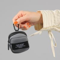 ネオプレーンカラビナポーチ グレー LAKOLE/ラコレ