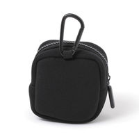 ネオプレーンカラビナポーチ ブラック LAKOLE/ラコレ