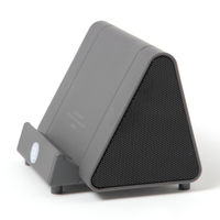 置くだけスマホスピーカー チャコール LAKOLE/ラコレ