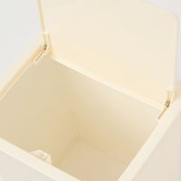 ワンタッチダストボックス(S) アイボリー LAKOLE/ラコレ