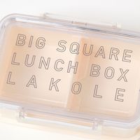 ランチボックス（コンテナ） ホワイト LAKOLE/ラコレ