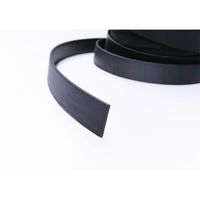 エスコ 25x2.0mmx 20m 平ゴムロープ(ストレート) EA628WL-52 1セット(3袋)（直送品）