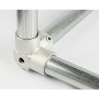 エスコ M12 キャスター取付用金具(50kgタイプ/コーナー型) EA948TF-91A 1セット(2個)（直送品）