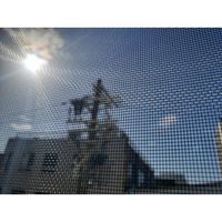 エスコ 910mmx15m/18メッシュ ステンレス網(黒) EA952AC-1 1巻（直送品）