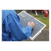 エスコ ゲルチョーク(青/ホルダー付) EA765MP-605 1セット(6パック)（直送品）