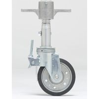 エスコ 4.54m 移動式高所作業台(アルミ合金製) EA905PB-2 1式（直送品）