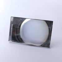 エスコ 135x 80mm 防犯ミラー(粘着付) EA724ZE-2A 1セット(3枚)（直送品）