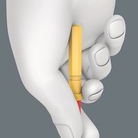 エスコ 6本組 ドライバー(絶縁・差替式) EA560-180 1セット（直送品）