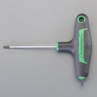 エスコ 8.0x200mm [Hexagon]T型ドライバー EA573RA-8A 1本（直送品）