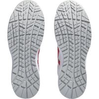 アシックス ASICS ウィンジョブ CP218 ホワイト/クラシックレッド 24.5cm 1273A091.100-24.5 1足（直送品）