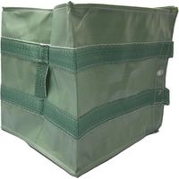 ユタカメイク 作業袋 550×550×600mm 180リットル W-311 1個 663-2305（直送品）