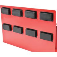 ワールドツール アストロプロダクツ AP マグネット スプレー缶ホルダー 深型 レッド 2003000009385 1個 369-6968（直送品）