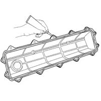 Permatex シリコン系耐油ガスケット グレー 89145 50P89145JP 1個 472-3200（直送品）
