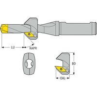 セコ ドリル加工 Crownloc(クラウンロック) 面取りモジュール SD100-C45-15.00/15.99 1個（直送品）
