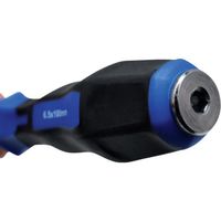 ワールドツール アストロプロダクツ AP 貫通マイナスドライバーボルスター付SL6.5×100mm 2002000035882 1本（直送品）